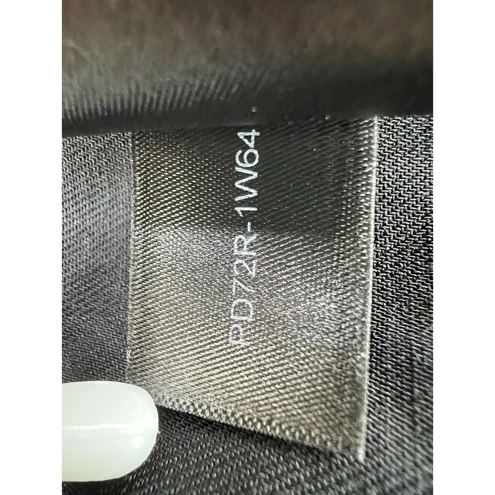 Lafayette 148 New York Pants Womens 14 Black Linen Tapered Ankle PD72R-1W64